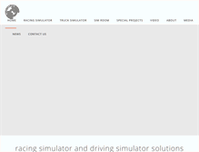 Tablet Screenshot of motionsimulation.com